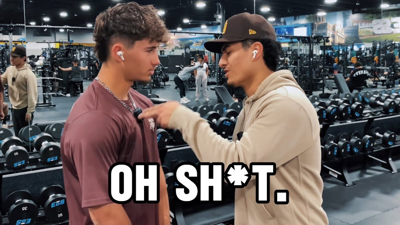VALENTINES DATE AT THE GYM. (It took a turn)