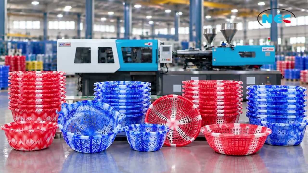 Injection Moulding Machine in Action | DC Machines | Naresh Engineering