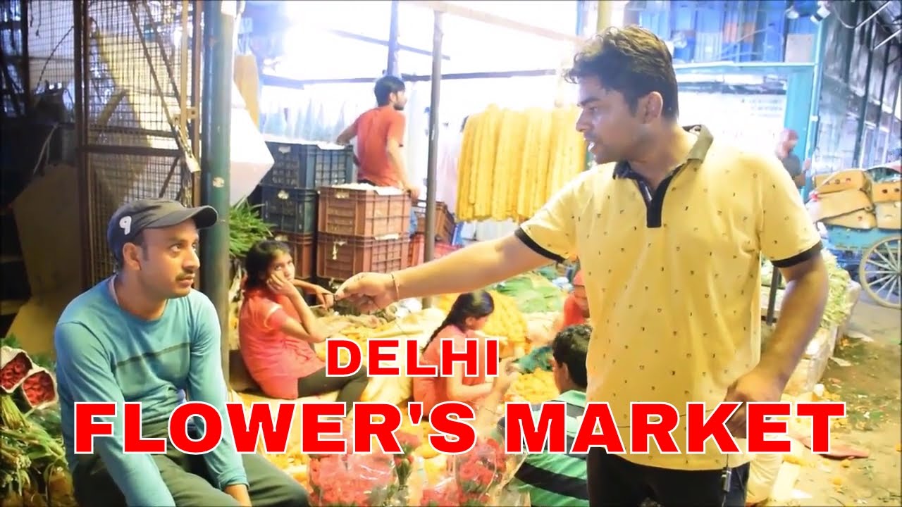 A VISIT TO GHAZIPUR FLOWER'S MARKET NEW DELHI