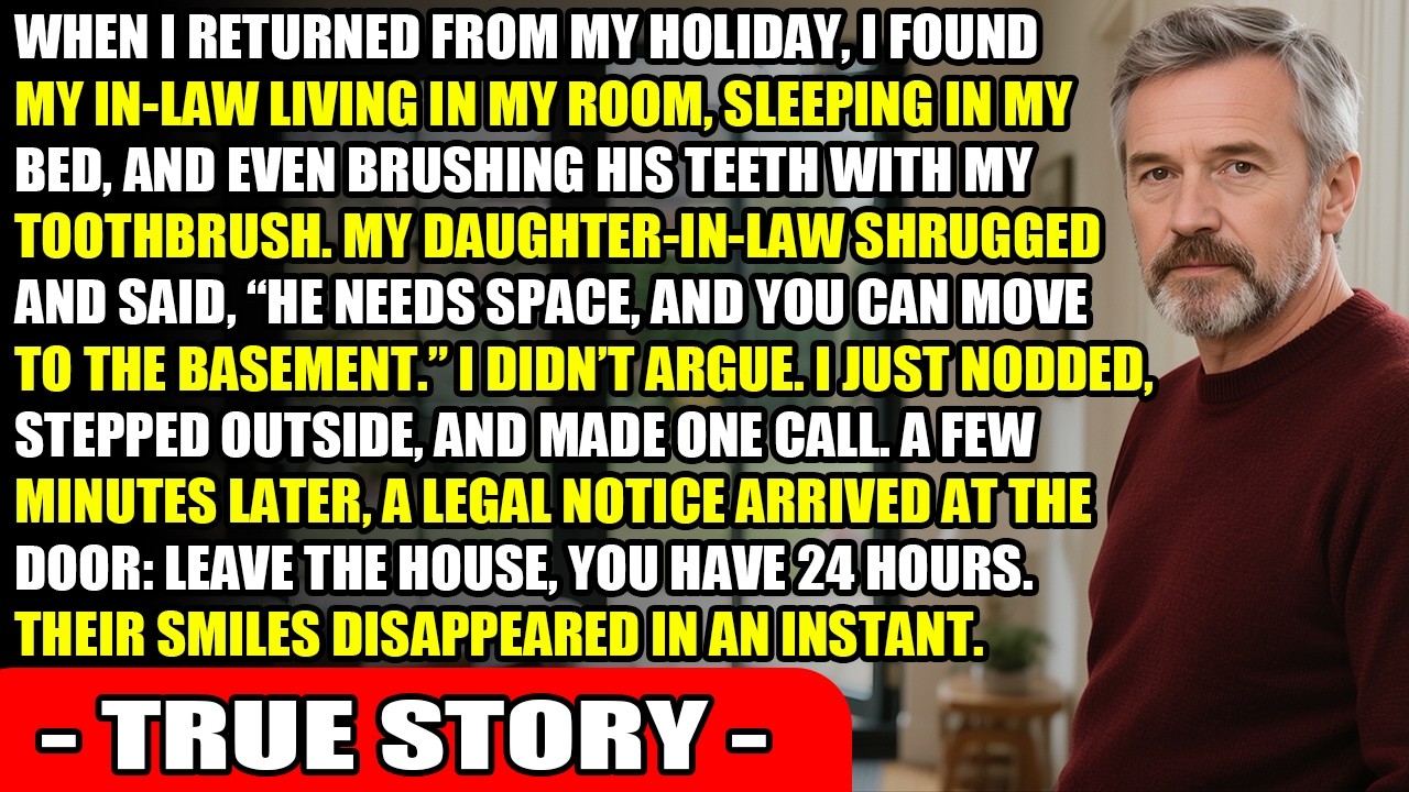 “Move To The Basement!” My DIL Said—So I Made One Phone Call That Changed Everything...