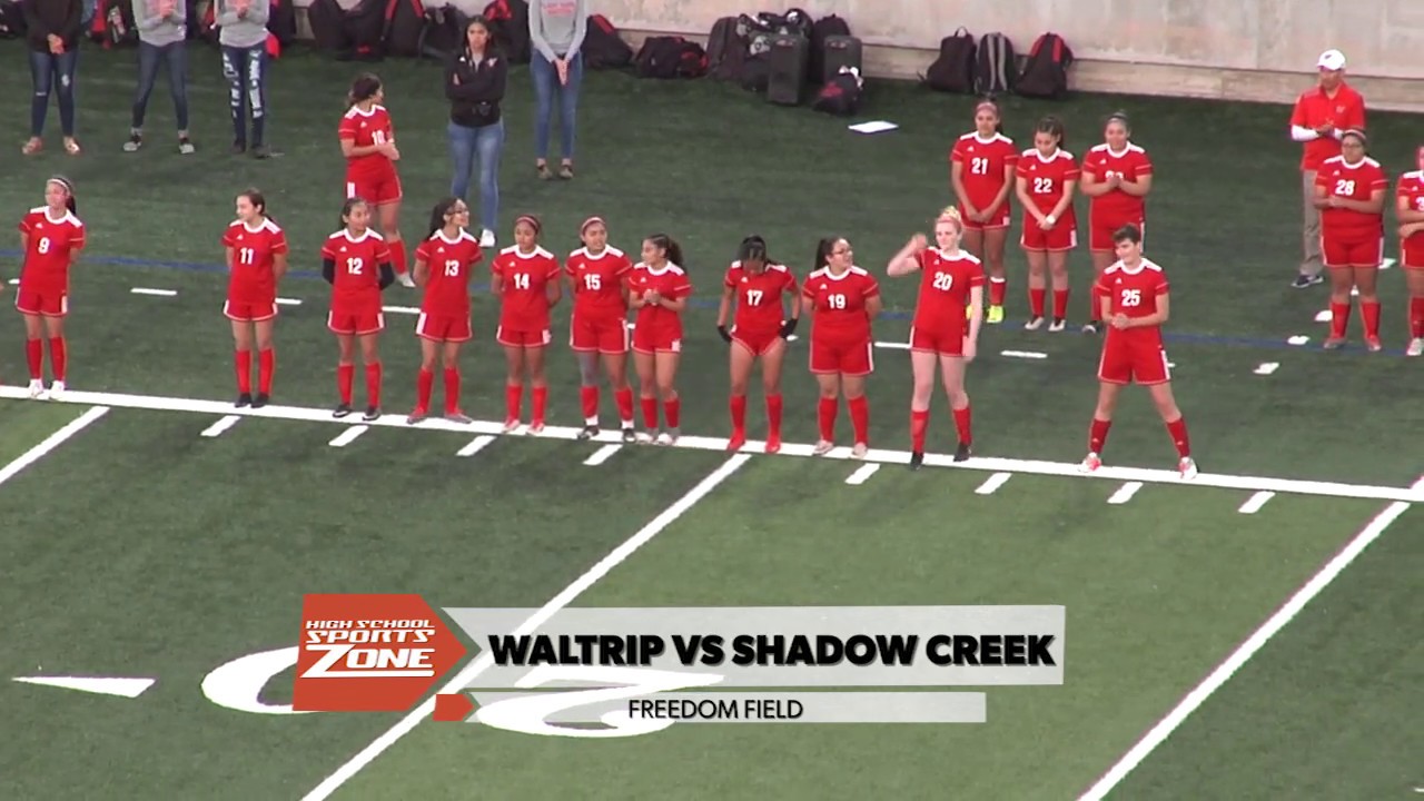 Waltrip vs Shadow Creek Girls Soccer  3-30-19
