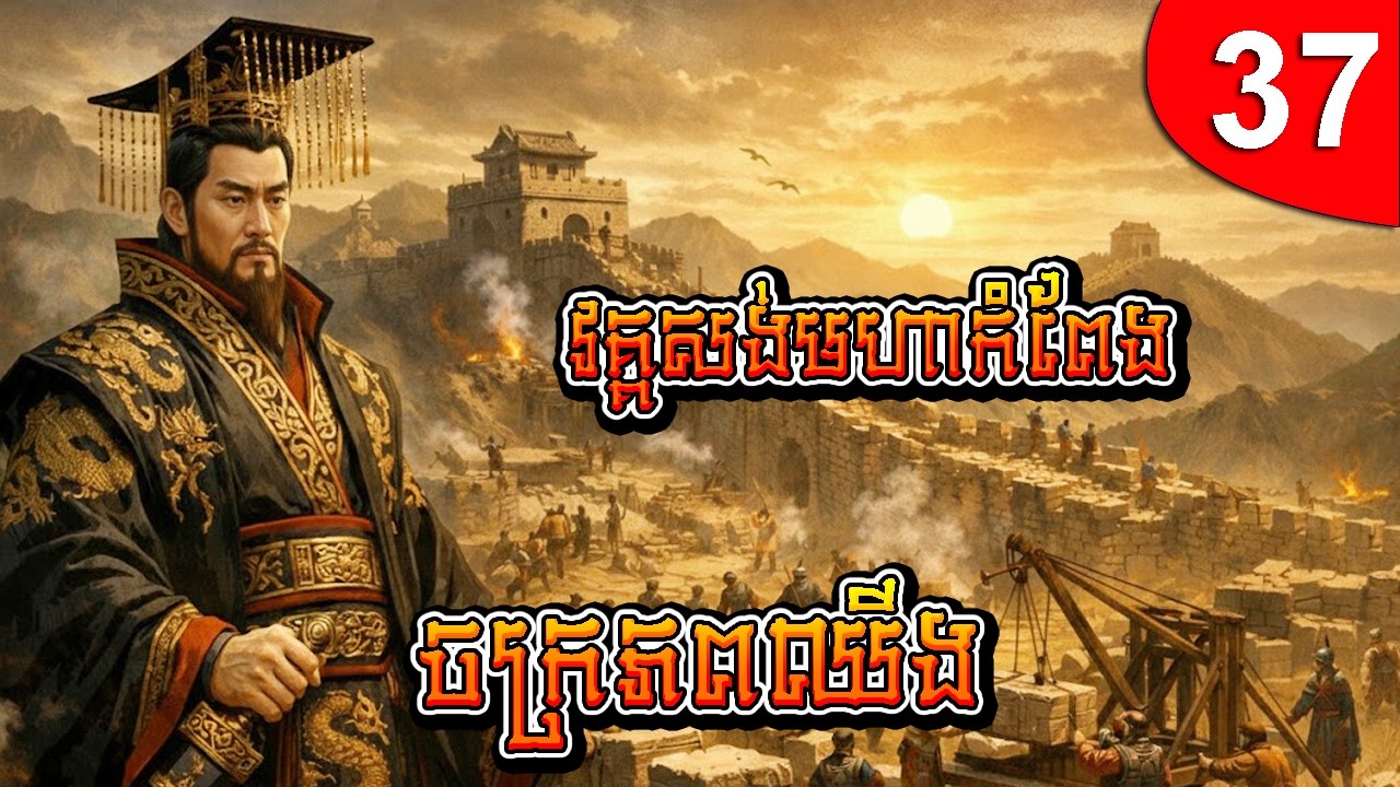 ចក្រភពឈីង វគ្គសង់មហាកំពែង ep 37 រឿងចិន រឿងភាគចិន រឿងភាគចិននិយាយខ្មែរ Chinese Drama Full HD 1080p