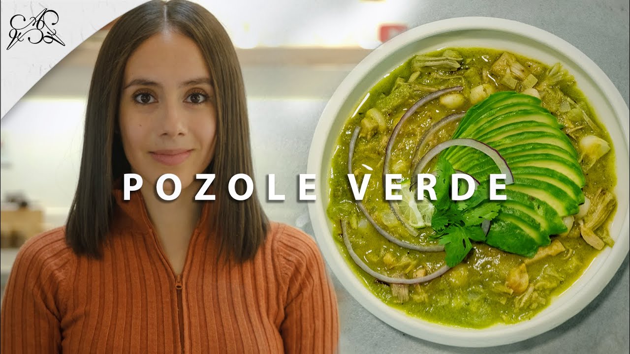Green Pozole - Pozole Verde (Easy and Vegan)