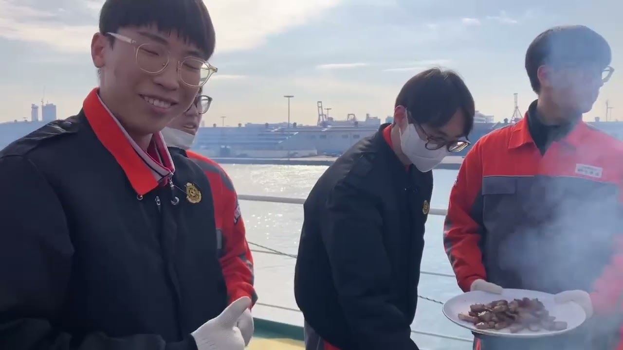 인천해사고 40기 하선신고식