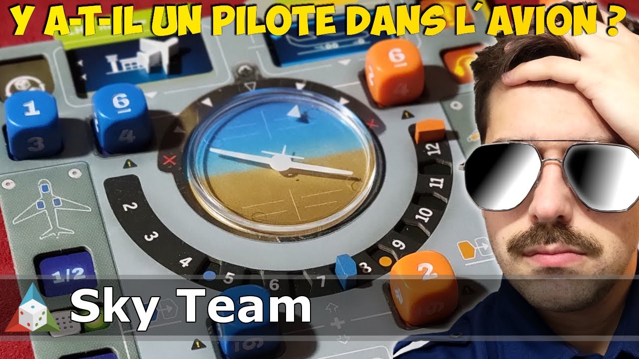 SKY TEAM ✈️ Y a-t-il un pilote dans l'avion?