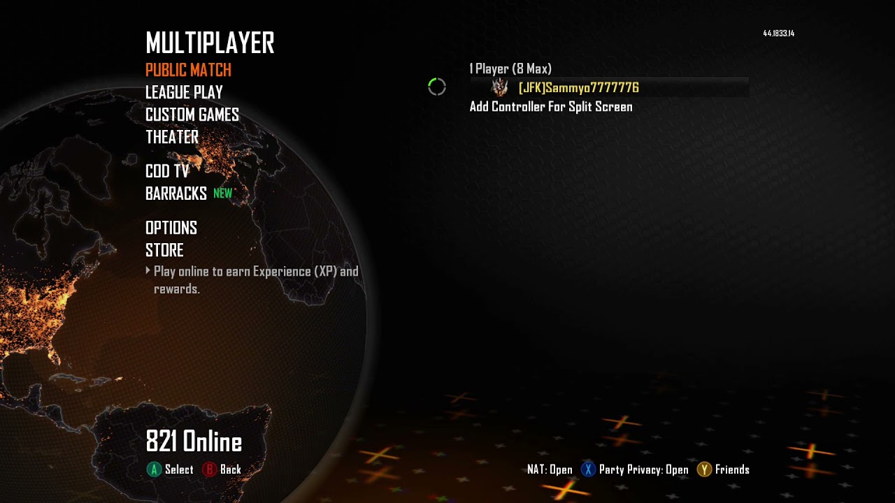 COD Black Ops II Multiplayer Menu Music - ASMR 45m Loop