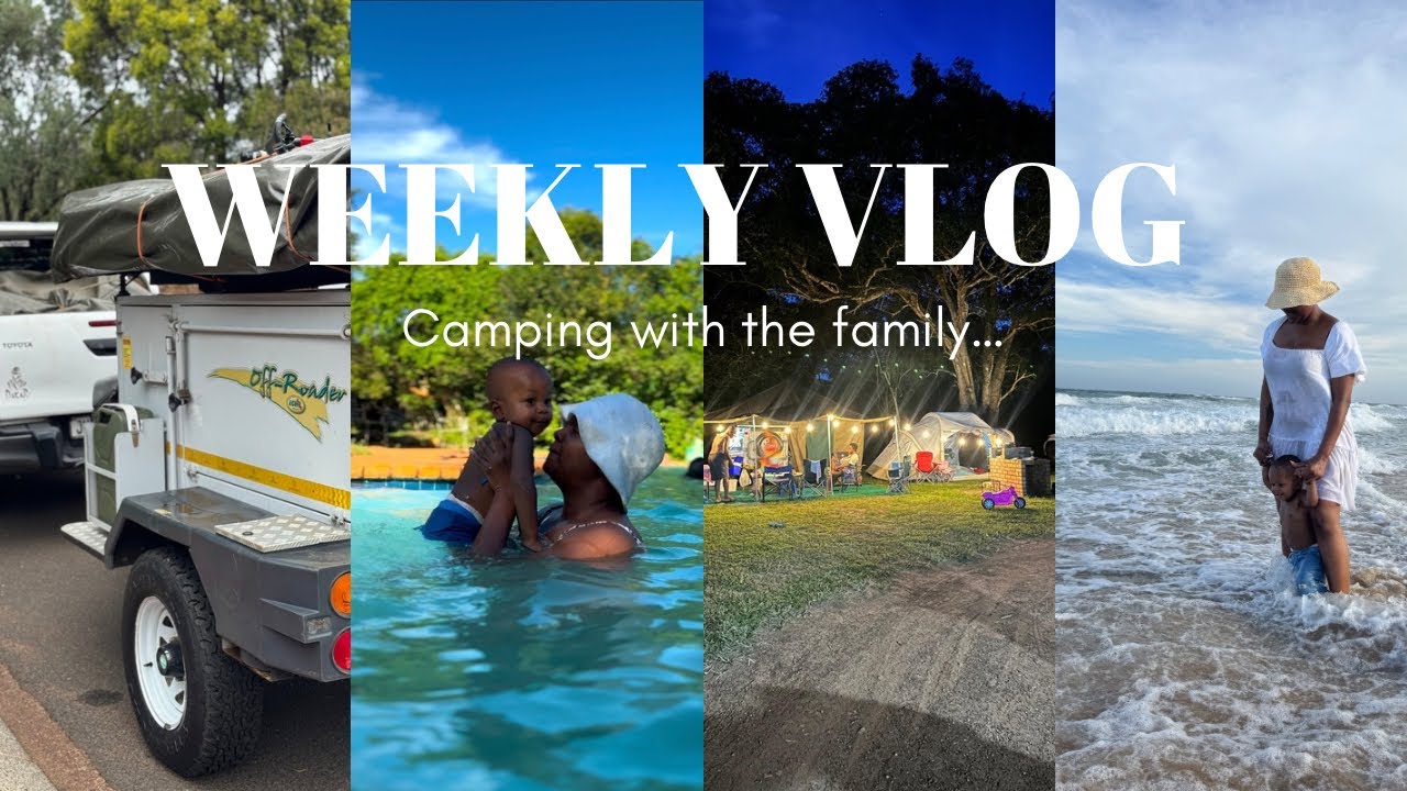 Out camping with the family | holiday in January | weekly vlog