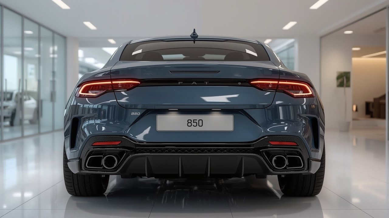 Fiat 850 Sport Coup&eacute; 2026 | La Leggenda Rinasce tra Stile Retr&ograve; e Tecnologia Moderna!