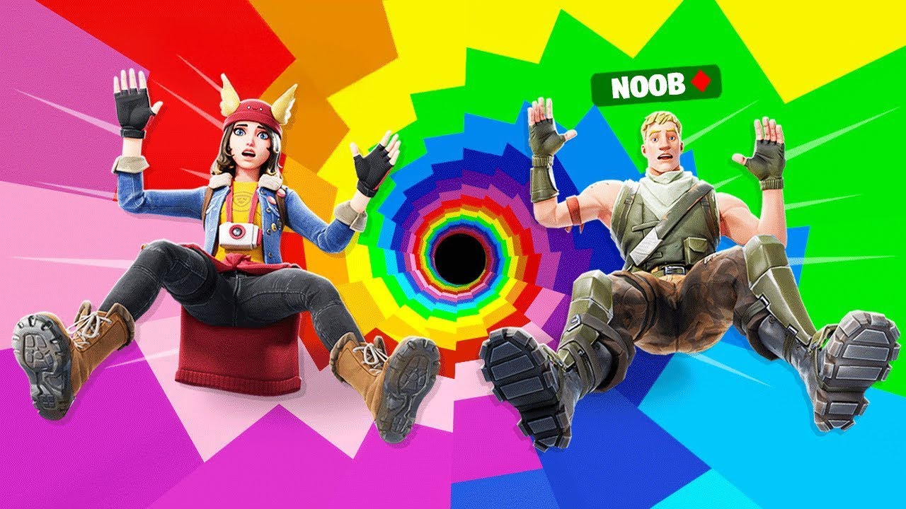 PRO vs NOOB im DROPPER DUELL um OP LOOT in Fortnite