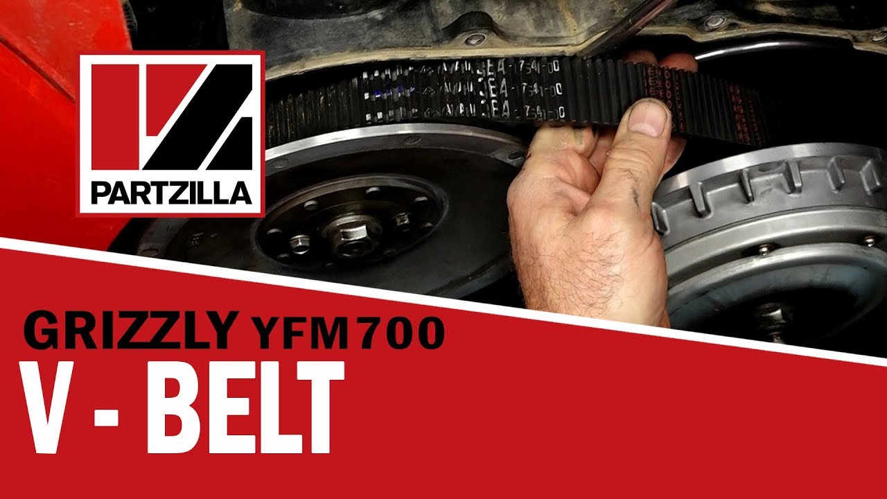Yamaha Grizzly 700 Drive Belt Change | Yamaha YFM700 V-Belt | Partzilla.com
