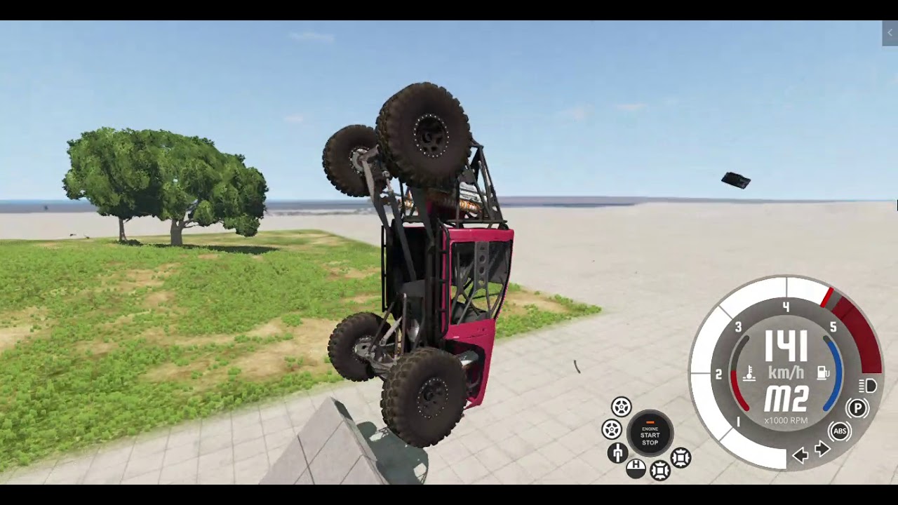 BeamNG.drive Crazy Moment! Double Backflip with the Super Pig!