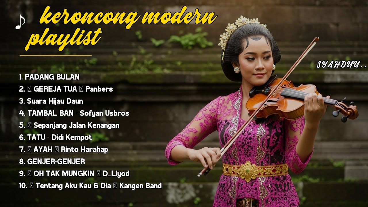 🎧 Keroncong Santai Nostalgia – Teman Ngopi & Kenangan-PADANG BULAN - GEREJA TUA-PANBERS