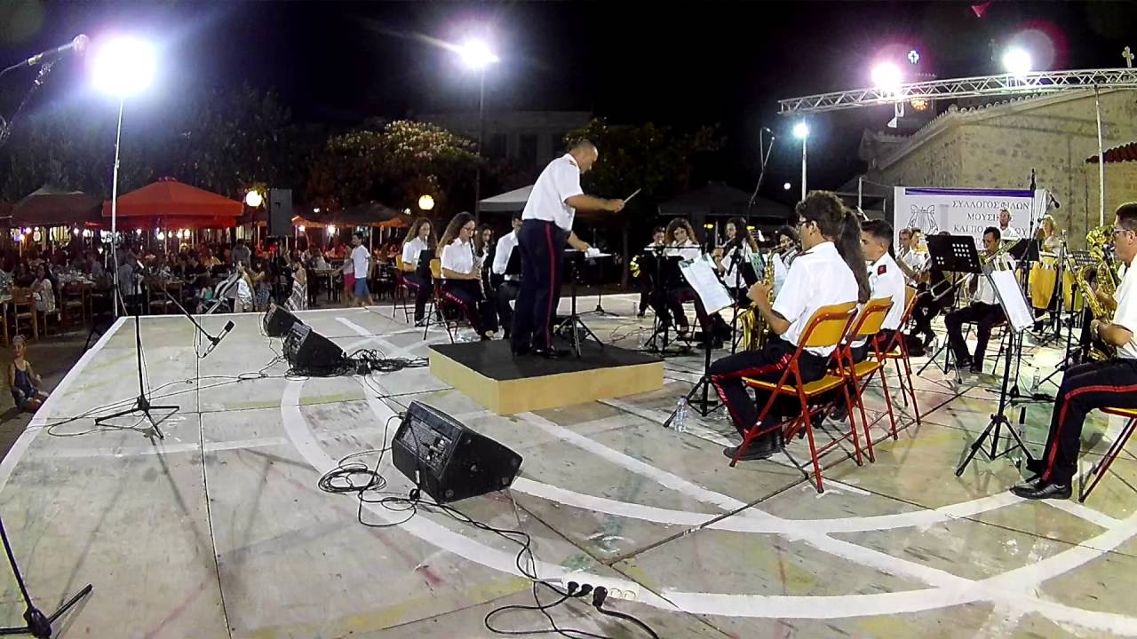 Συναυλία Φιλαρμονικής Γαργαλιάνων 29-7-2016 Πλατεία Γαργαλιανων