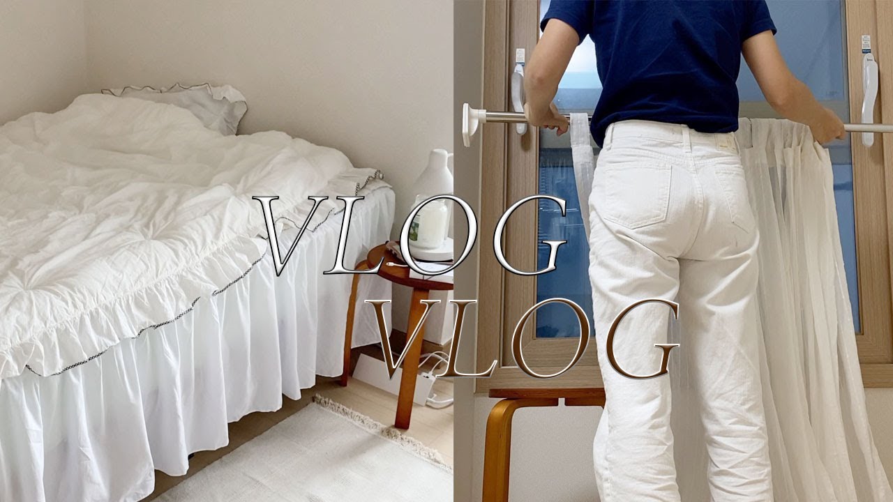 [VLOG] 자취시작, 독립하기, 10평투룸, 직장인브이로그, 이것저것 사고 혼밥해먹기, 오일파스타, 닭가슴살덮밥