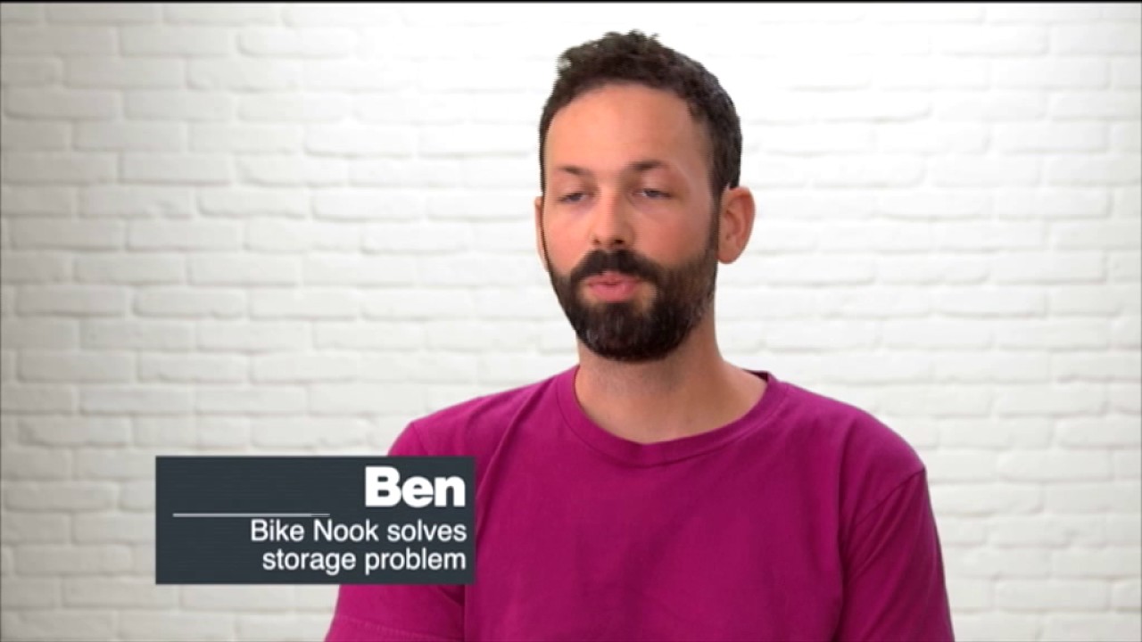 Bike Nook&trade; - Quick, Easy & Space Saving Bike Storage | Thane.TV