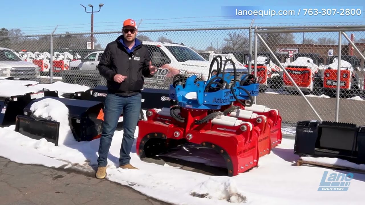 CMP Rotating Grapple Excavator Attachment WHAT IT IS WALKAROUND