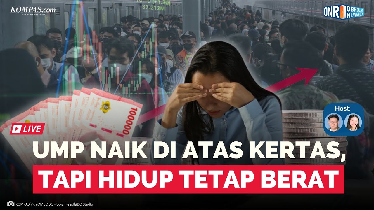 🔴LIVE - UMP 2026 Bakal Naik, Hidup di Jakarta Ikut Layak? | Obrolan Newsroom