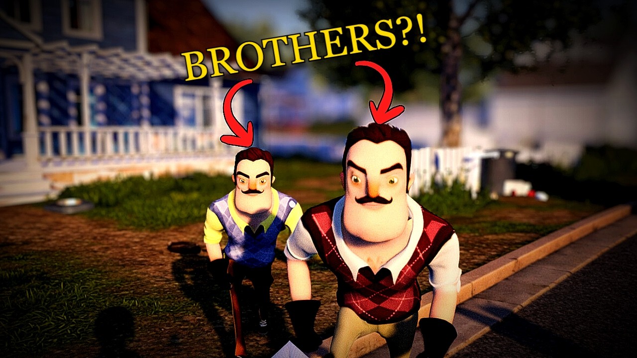This Hello Neighbor Fan Game Has A SECRET Brother?!