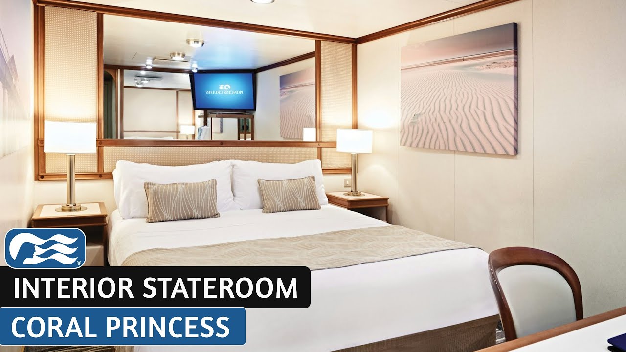 Coral Princess | Interior Stateroom Full Walkthrough Tour | Princess Cruises | 2025 | 4K