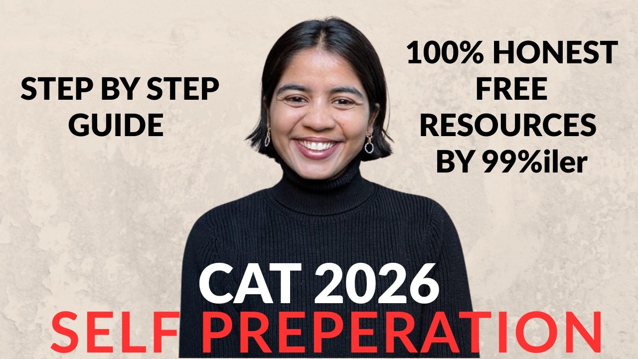 FREE CAT Preparation ➤ How to Self-Prepare for CAT? | YouTube Channels, Questions, Mocks | 99%iler
