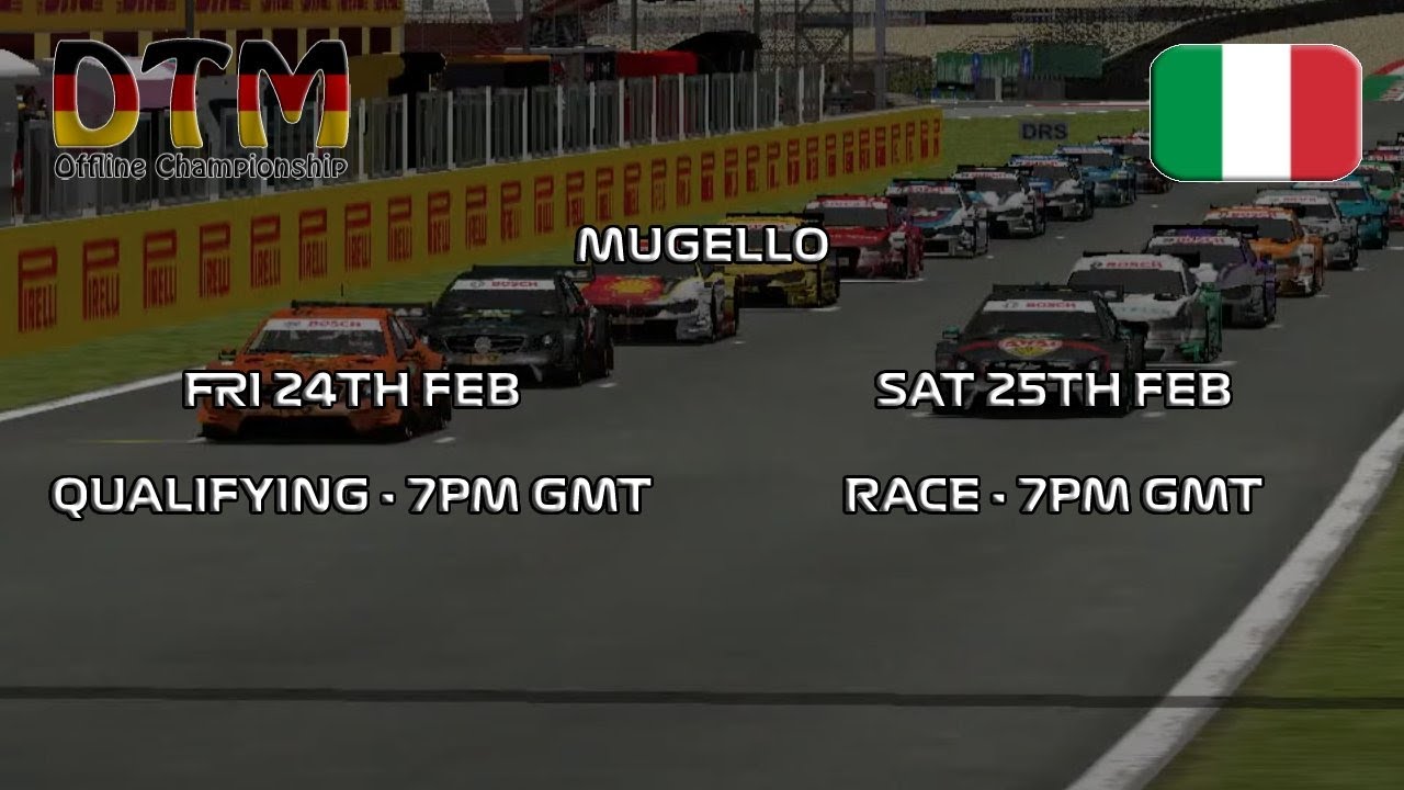 GP4 DTM 2022 OC Mugello - Race Part 1