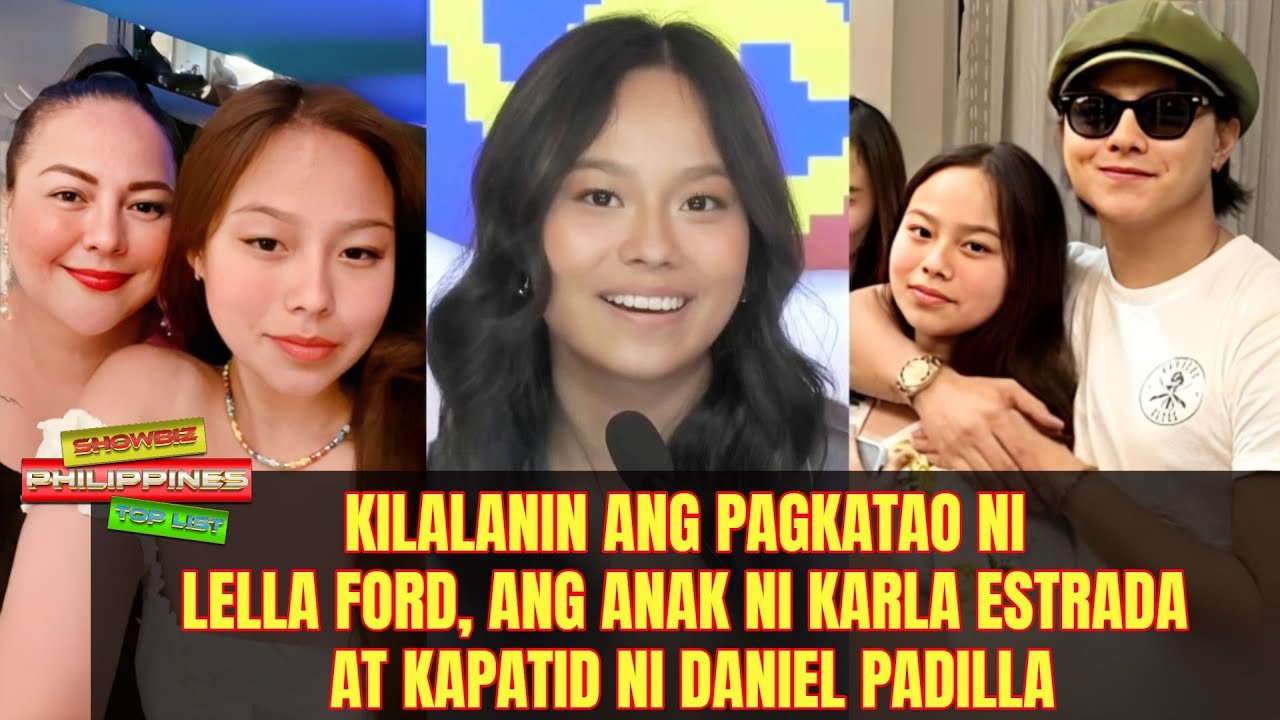 Kilalanin ang pagkatao ni Lella Ford, ang anak ni Karla Estrada at kapatid ni Daniel Padilla