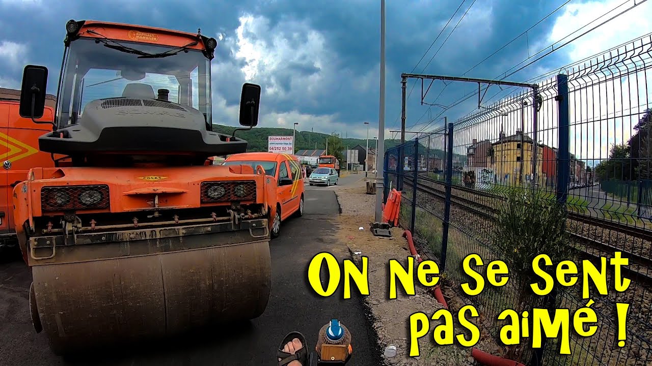 Ce cycliste vous présente le Mordor du cycliste. Entre Liège et Seraing.