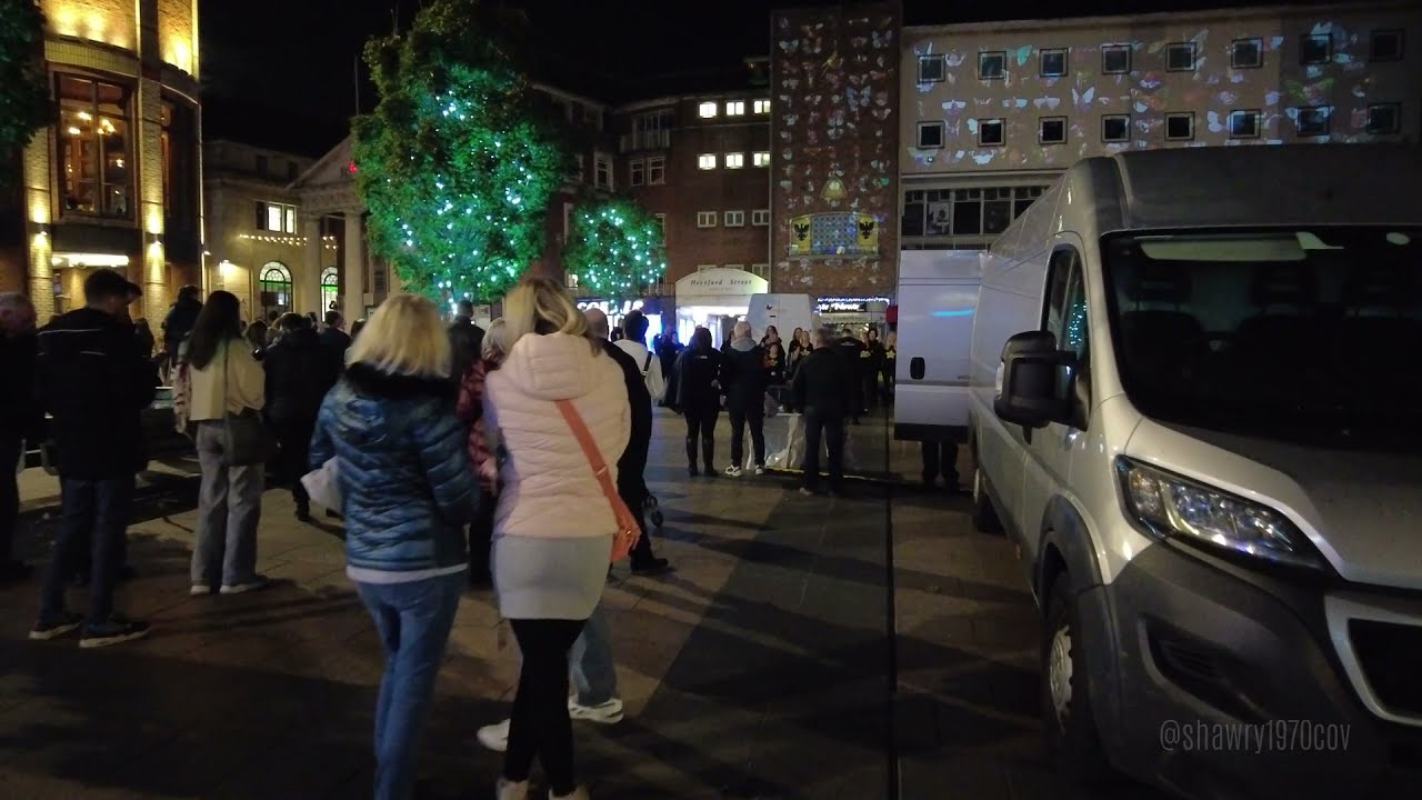 Coventry City Centre - Evening Walkabout