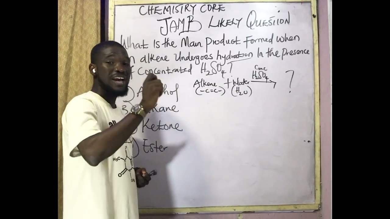 2026 JAMB LIKELY QUESTION ¦¦ ORGANIC REACTION 