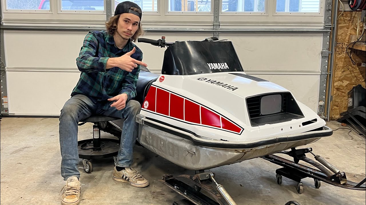 Возрождение Yamaha Enticer, часть 2 — разбор конструкции.