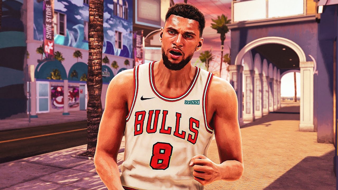 ZACH LAVINE CONTACT DUNKS and HALF-COURT GREENS on NBA 2K21
