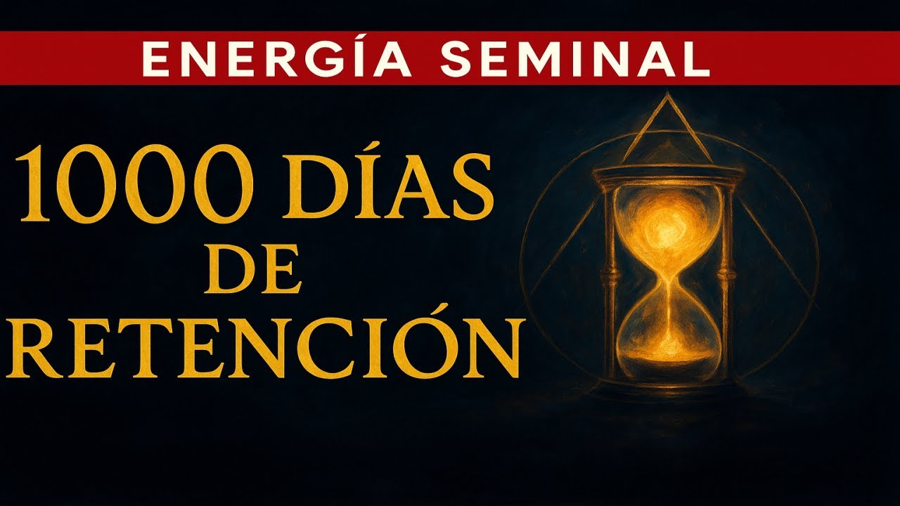 1000 D&Iacute;AS de Retenci&oacute;n Seminal: 21 OBSERVACIONES que CAMBIAR&Aacute;N tu VIDA