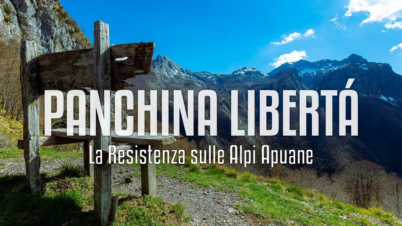 La PANCHINA della LIBERTÁ - RESISTENZA PARTIGIANA sul Monte Rovaio tra le Alpi Apuane