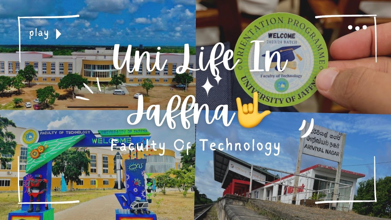 My First Day At University😱| Orientation Day 2024| UNIVERSITY OF JAFFNA(Kilinochchi)🙂
