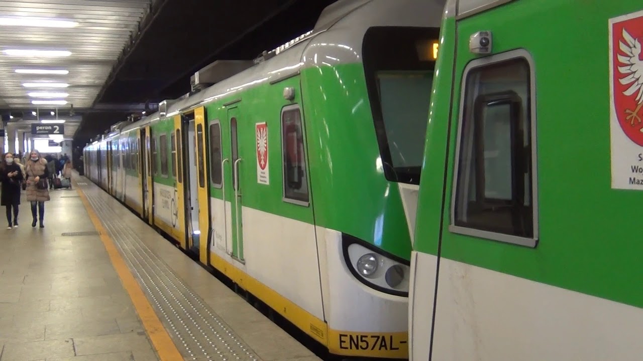 Warszawa Śródmieście PKP Koleje Mazowieckie Pociągi SKM Warszawa