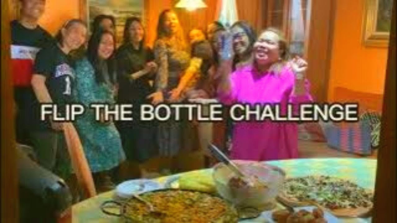 FLIP THE BOTTLE CHALLENGE /Lutong-Pinoy 101/ Trending Games