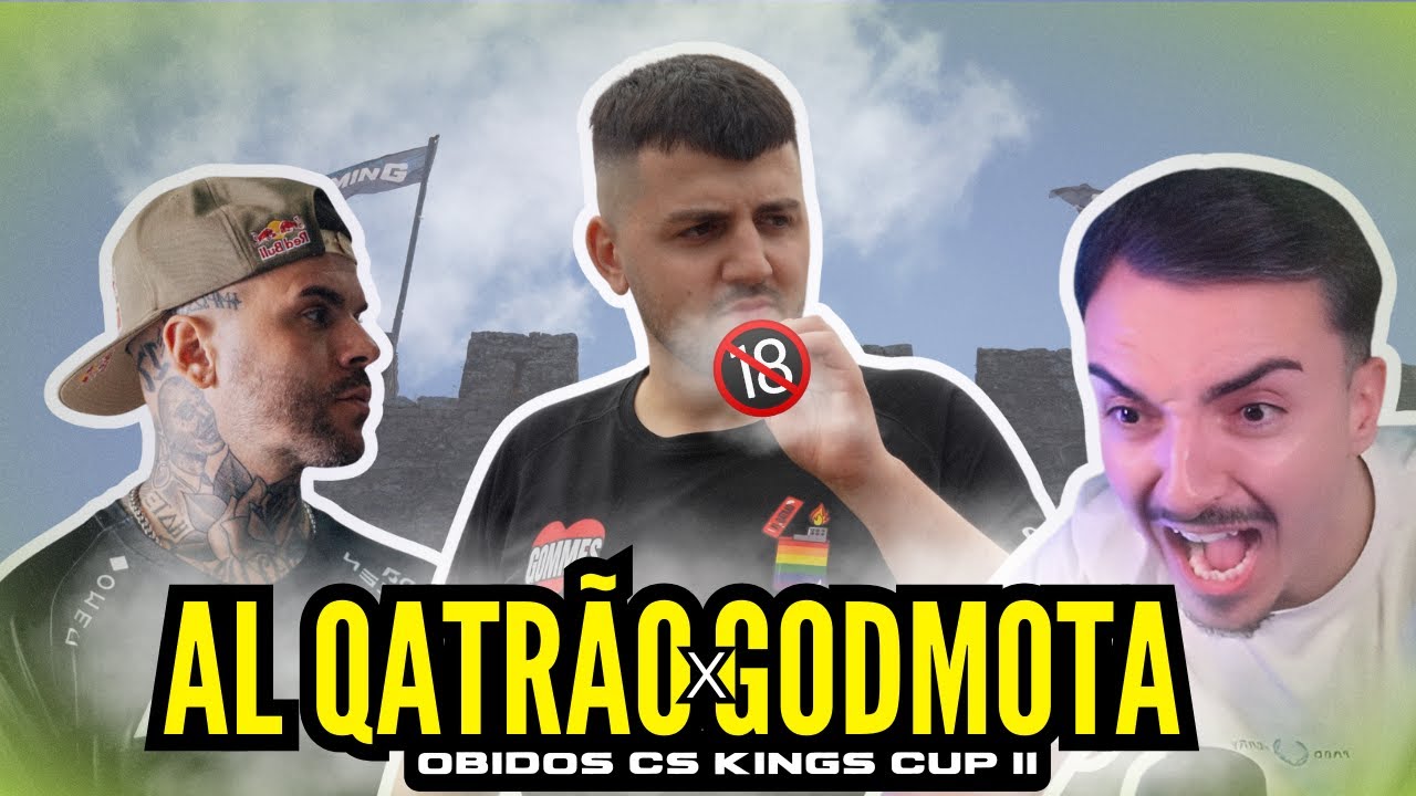 JOGAMOS A ÓBIDOS KINGS CUP! | VLOG AL-QATRÃO x GODMOTA
