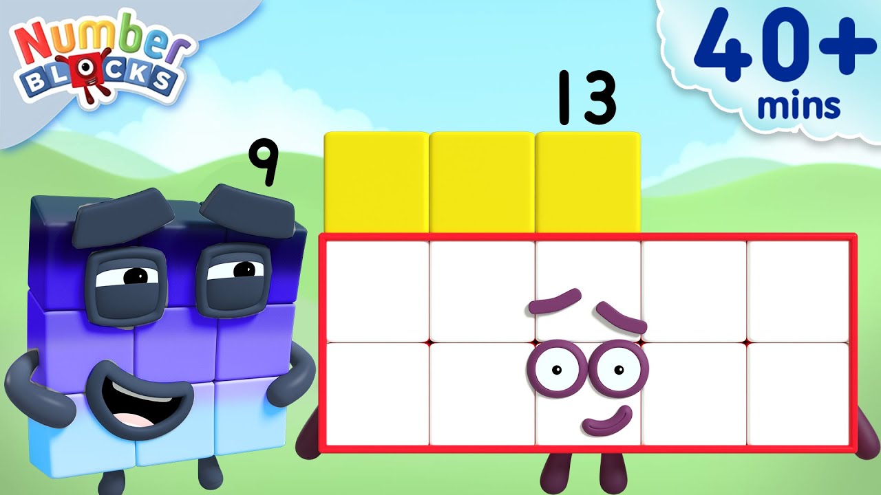 Die süßesten Numberblocks 😀 | Zählen lernen von 1 bis 20 | Mathe-Cartoons