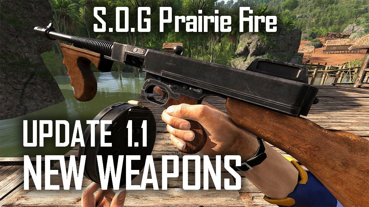 NEW WEAPONS - UPDATE 1.1 Arma 3 S.O.G. Prairie Fire - Showcase