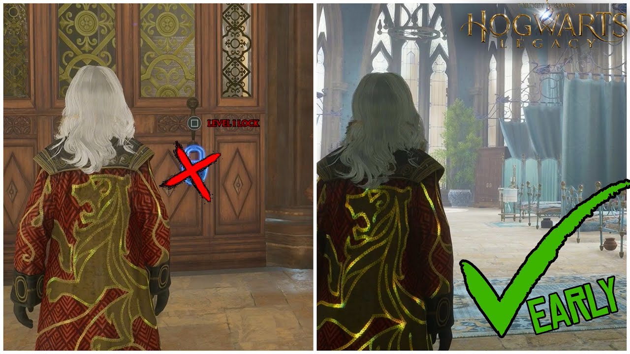 Как попасть в больничное крыло в Hogwarts Legacy Early