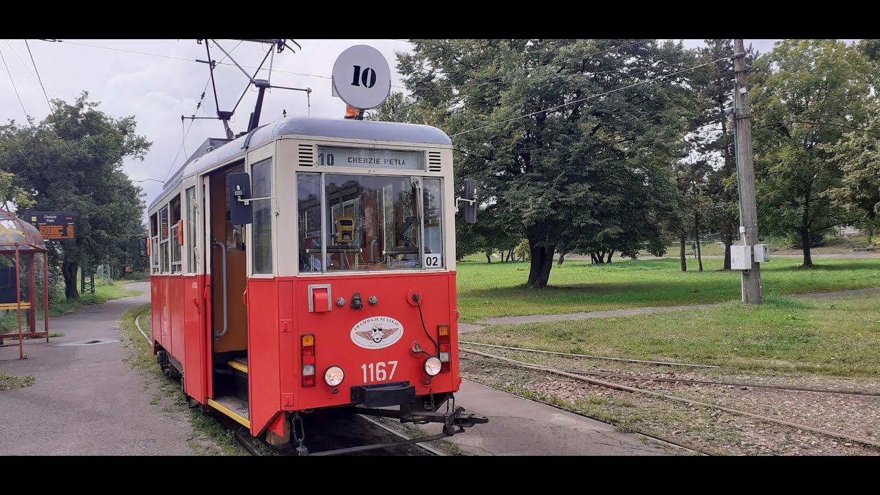 ZTM Katowice (Tramwaje Śląskie) @ Konstal 4N #1167, Linia 10