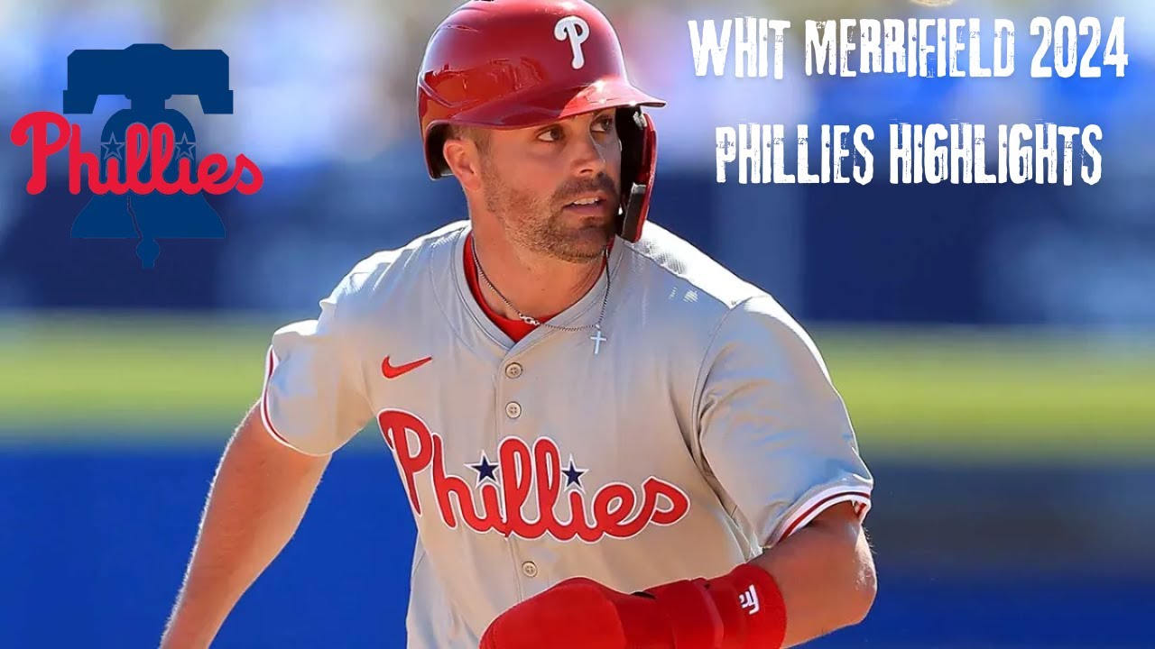 WHIT MERRIFIELD 2024 PHILLIES HIGHLIGHTS #MLB, #PHILLIES, WHITMERRIFIELD