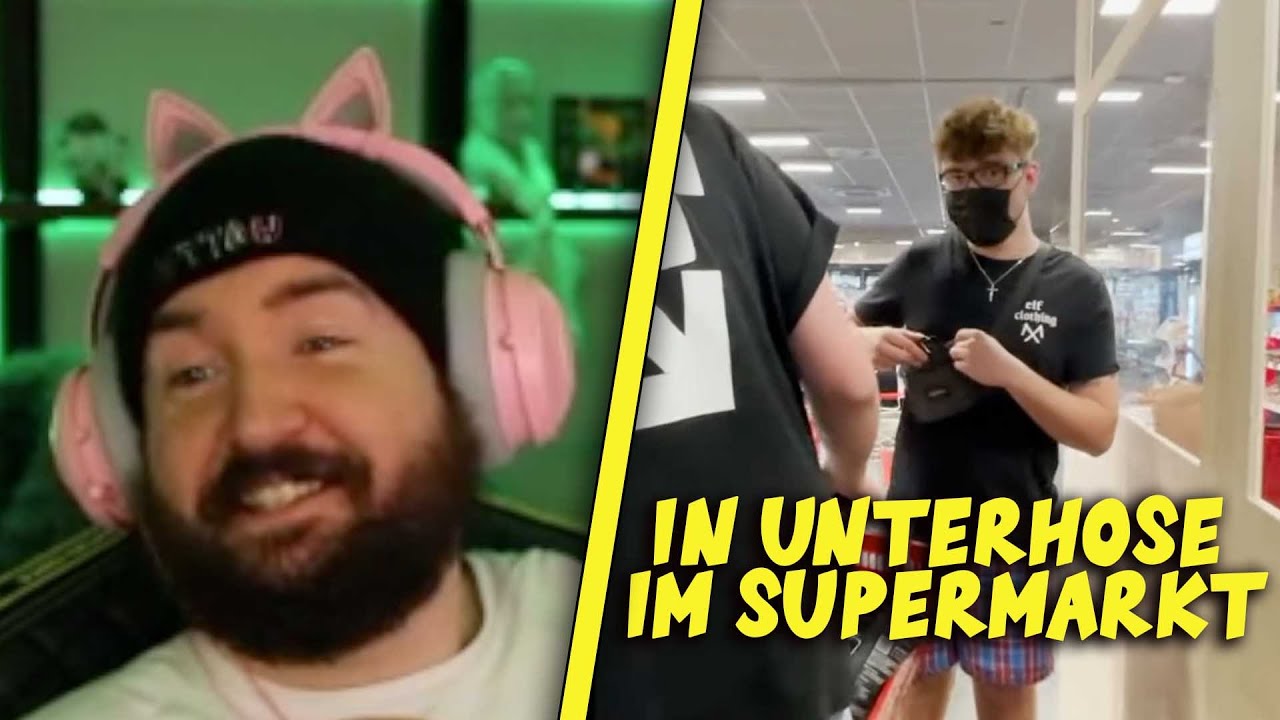 Sturmwaffel REAGIERT Tourette bestimmt 24 Stunden Tims Alltag IN UNTERHOSE im Supermarkt