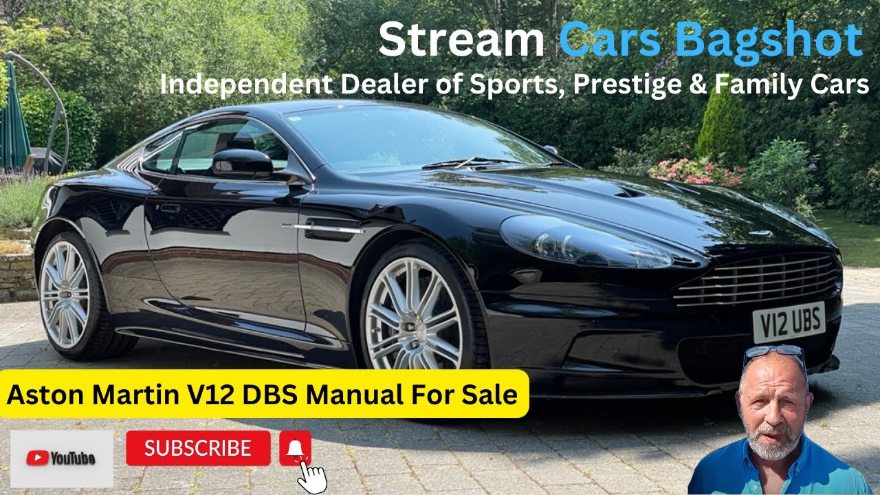 Manual Aston Martin V12 DBS for sale at Stream Cars Bagshot