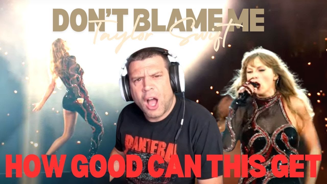 My first time experiencing Taylor Swift Don't Blame Me Reaction