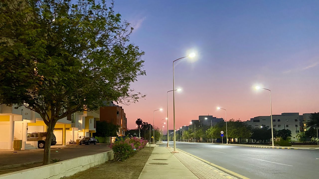 Usual WALKING ROUTE | 🇸🇦 Radwah 8 Royal Commission | EVENING WALK