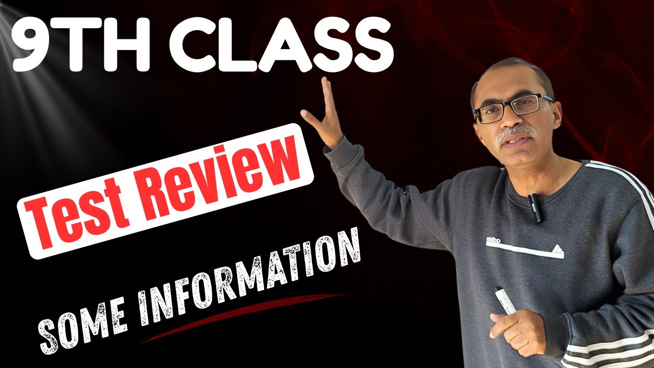 Test Review Chapter 1 || 9Th Class Math