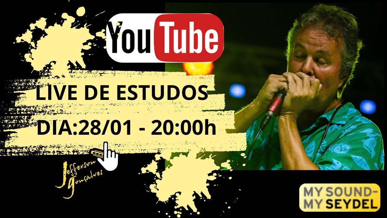 Live de Estudos do Curso de gaita online Masterizando o Improviso - Janeiro 2026