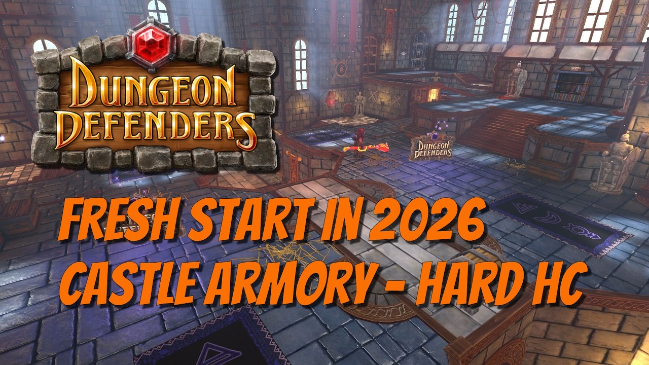 Dungeon Defenders: Новое начало! Оружейная замка - Сложный/Хардкорный режим!
