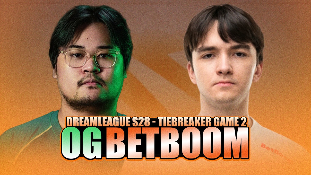 OG vs BETBOOM - TIEBREAKER GAME 2 - WATCH PARTY WITH KUKUYS - DreamLeague S28